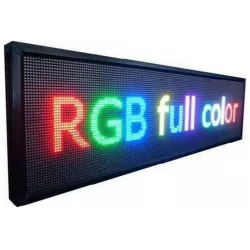 Κυλιόμενη Πινακίδα LED Μονής Όψης 103x23cm RGB - ΕΚΘΕΣΙΑΚΗ