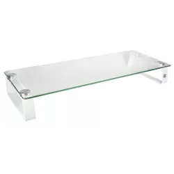 Βάση Οθόνης LOGILINK BP0027 GLASS TABLETOP RISER MAX. 20KG