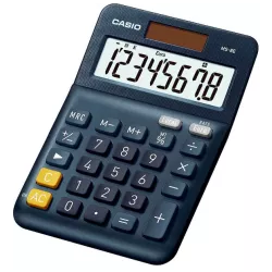 Αριθμομηχανή Casio MS-8E 8 Ψηφίων σε Μαύρο Χρώμα