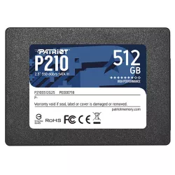 SSD PATRIOT P210S512G25 P210 512GB 2.5'' SATA 3