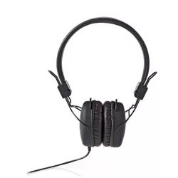 Ενσύρματα Ακουστικά Nedis  On Ear Μαύρα (HPWD1100BK)