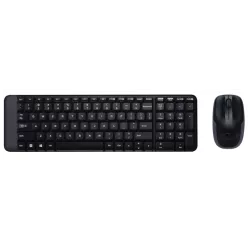 Σετ Ποντίκι/Πληκτρολόγιο Logitech MK220 Desktop GR (Black, Wireless)