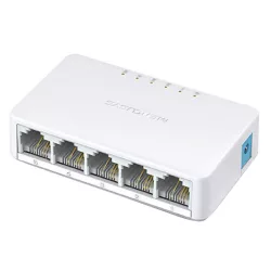 Switch με 5 Θύρες Ethernet Mercusys 10/100Mbps Desktop Switch (MS105)