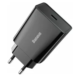 Φορτιστής Baseus με Θύρα USB-C 20W Power Delivery Μαύρος