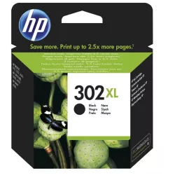 HP Μελάνι Inkjet No.302 XL Black (F6U68AE)