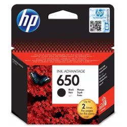 HP Μελάνι Inkjet No.650 Black (CZ101AE)