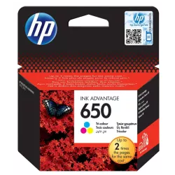 HP Μελάνι Inkjet No.650 Colour (CZ102AE)