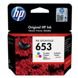 HP Μελάνι Inkjet No.653 Tri-Colour (3YM74AE)