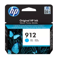 HP Μελάνι Inkjet No.912 Cyan (3YL77AE)