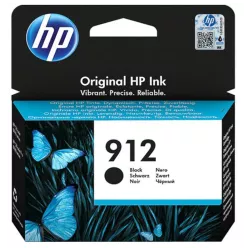 HP Μελάνι Inkjet No.912 Black (3YL80AE)