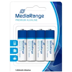Αλκαλικές Μπαταρίες Mediarange Premium Mignon AA LR6 1.5V Pack 4