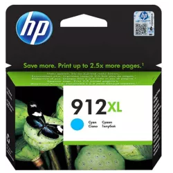 HP Μελάνι Inkjet No.912XL Cyan (3YL81AE)