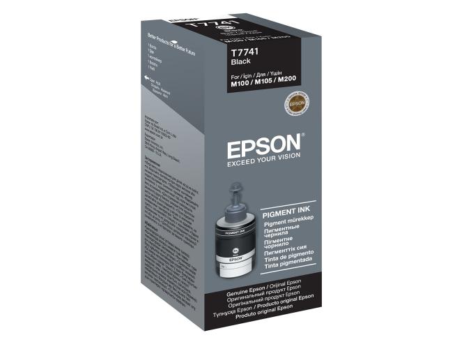 Epson Μελάνι Inkjet Bottle 140ml Black (C13T77414A) (EPST77414A)