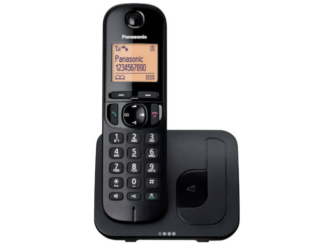Panasonic KX-TGC210 Ασύρματο Τηλέφωνο με Aνοιχτή Aκρόαση