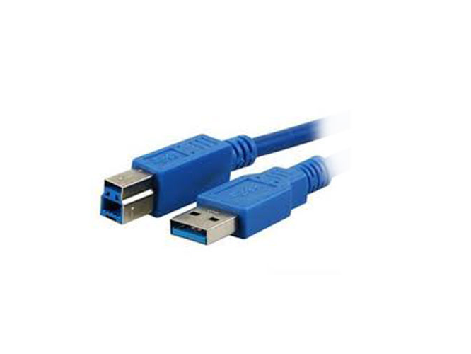 Καλώδιο MediaRange USB 3.0 AM/BM 5.0m Blue