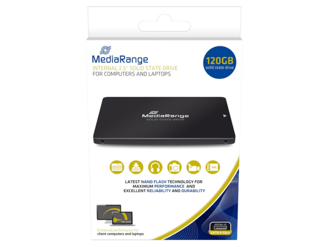 Εσωτερικός Σκληρός Δίσκος SSD MediaRange 120GB