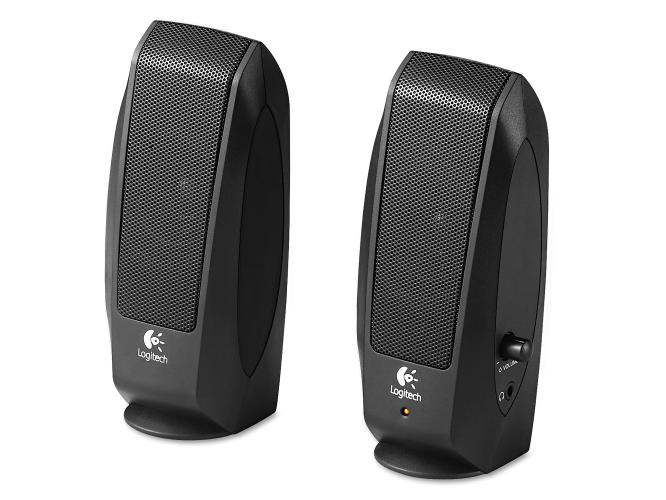 Logitech S120 2.0 Speaker System (Black)
