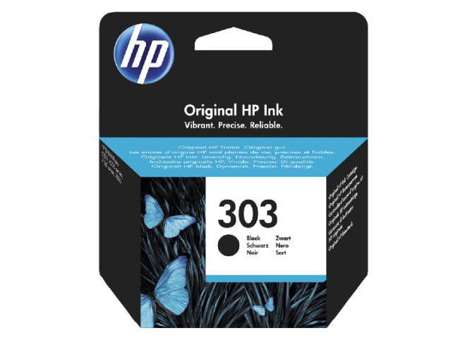 HP Μελάνι Inkjet No 303 Black (T6N02AE)