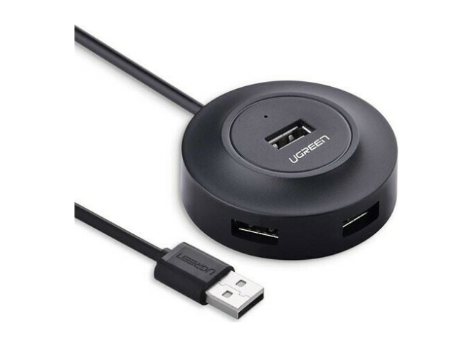 Usb hub Ugreen CR106 USB 2.0 4 Θυρών με σύνδεση USB-A
