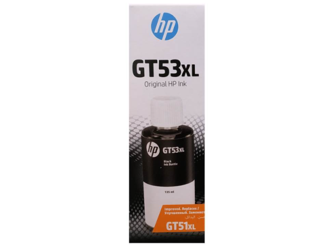 Μελάνι HP GT53XL Black Original Ink Bottle 135ml