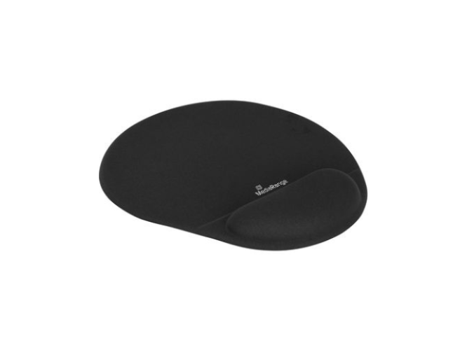 Εργονομικό Mouse Pad Mediarange Μαύρο
