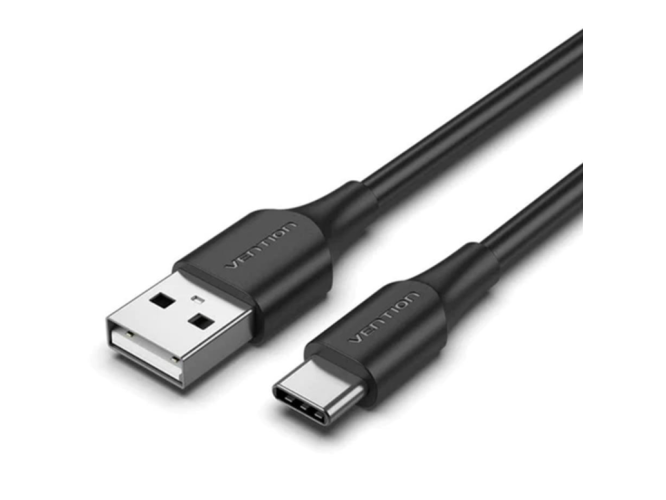 Καλώδιο Vention USB 2.0 A Male to Type-C Male 3A Cable 1M
