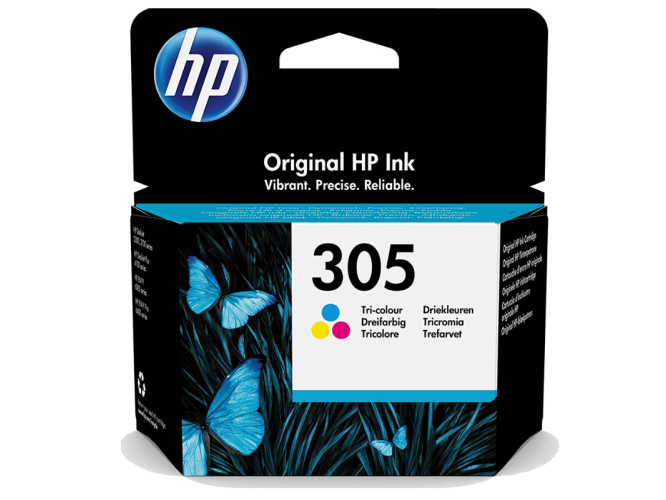 HP Μελάνι Inkjet No.305 Tri-Colour (3YM60AE)