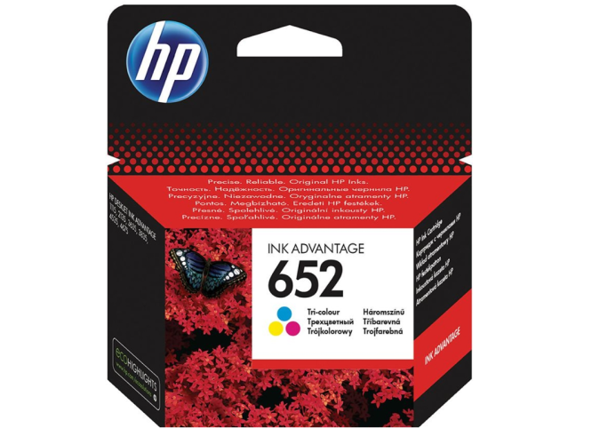 HP Μελάνι Inkjet No.652 Tri-colour (F6V24AE)