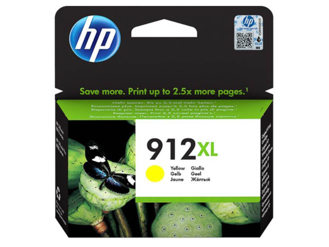 HP Μελάνι Inkjet No.912XL Yellow (3YL83AE)